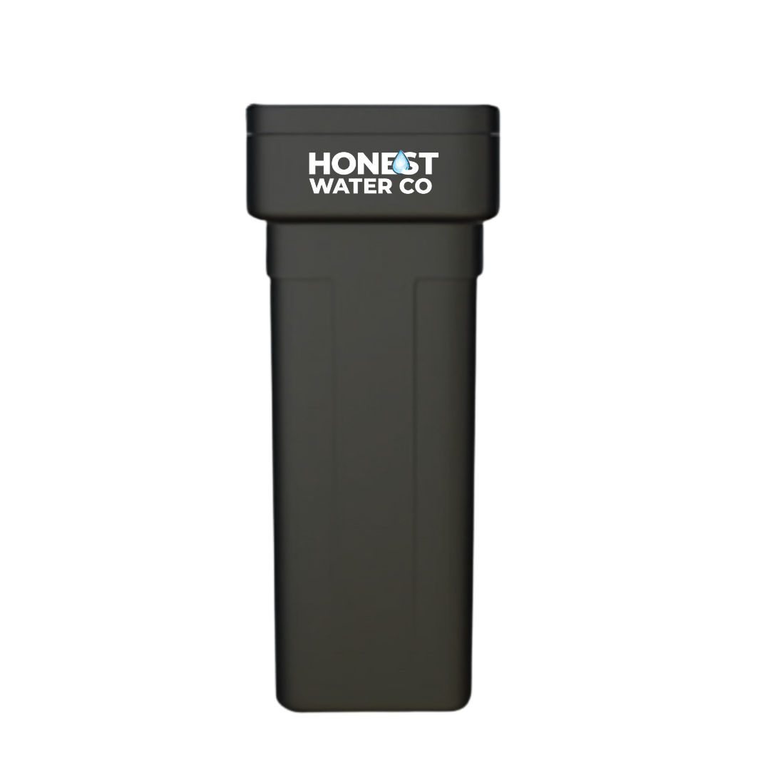 Water softener brine tank
